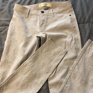 Abercrombie & Fitch grey skinny pants